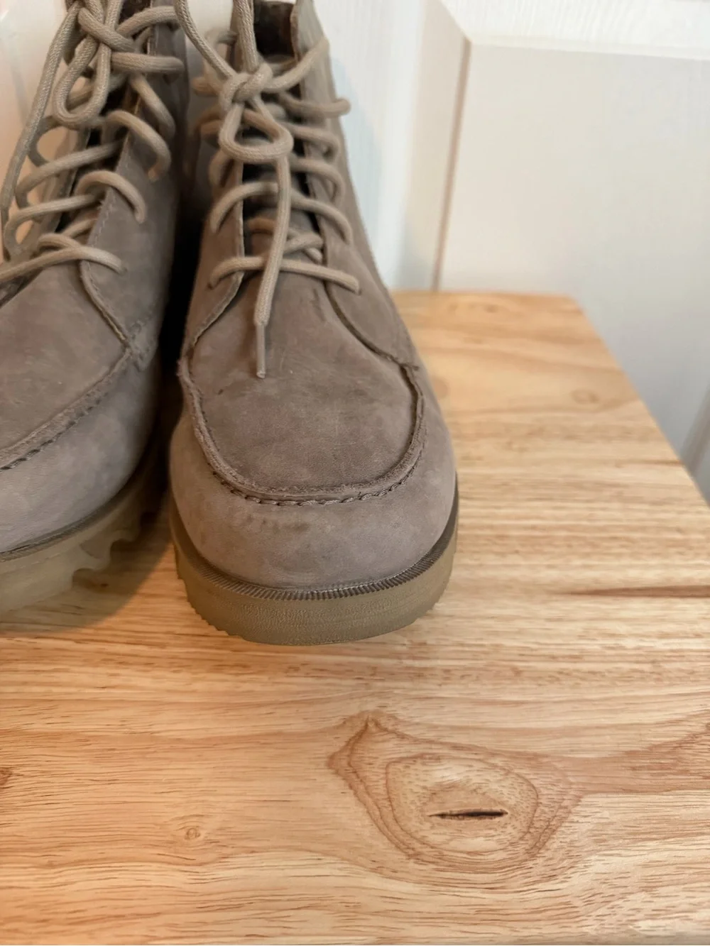 SOREL Mens Kezar Tan Brown Ankle Boots Size 10.5 Medium (D, M)